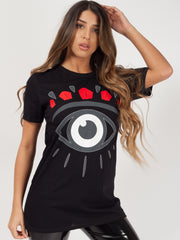 Eye Printed T-Shirt