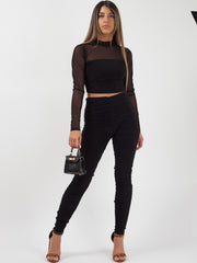 Slinky Ruched Leggings