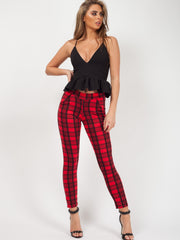 Tartan Check Trousers