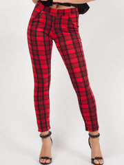Tartan Check Trousers