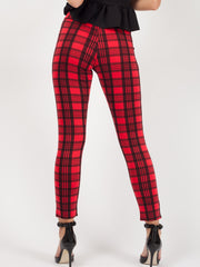 Tartan Check Trousers