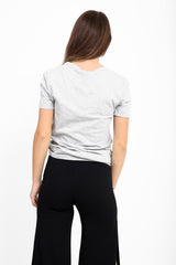 Good Vibes Slogan Printed T Shirt