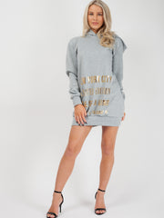 Rosie New York City Hooded Jumper Dress