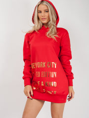 Rosie New York City Hooded Jumper Dress