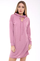 Condemo de cuello de gargantilla de gran tamaño angustiado