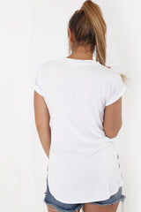 New York 76 Printed Oversized T-Shirt