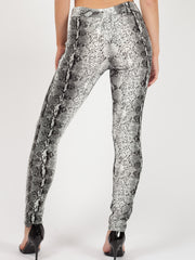 Snake Print Trousers