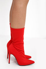 Spitze Zehen Stiletto Heeled -Stiefel