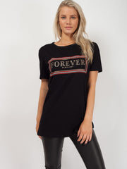 Forever Slogan Printed T-Shirt