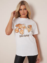 Palm Springs Graphic T-Shirt - White