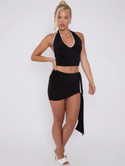 Trimdetail HALTER TOP & SASH ROUK CODE-ORT