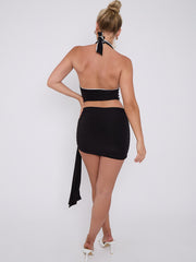 Trimdetail HALTER TOP & SASH ROUK CODE-ORT