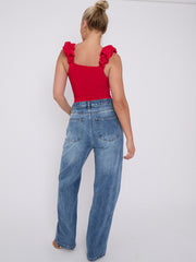 Spinky Ruched Hearsuit