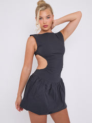 Detail Ballonkleid ausschneiden