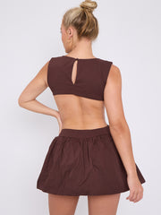 Detail Ballonkleid ausschneiden