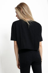 Cropped Guilty Slogan T Shirt