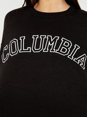 Jumper de sudadera bordada de Columbia