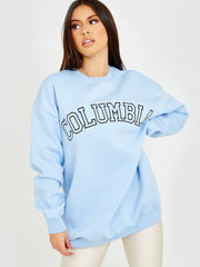 Jumper de sudadera bordada de Columbia