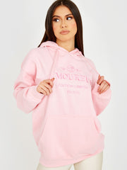 Sudadera con capucha bordada de Amoureux
