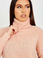 New Roll Neck Knitted Top & Trouser Co-ord