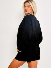 Geborduurd Hawaii Island Sweatshirt & Shorts Fleece Coöperatie