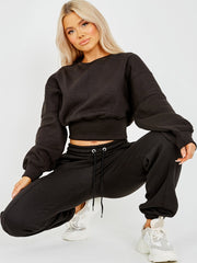 Oversized Seam Detail Fleece Co-ord