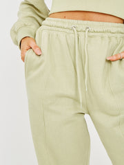 Oversized Seam Detail Fleece Co-ord