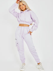 Coordenada de sudadera con capucha y jogger,