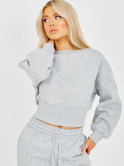 Oversized Seam Detail Fleece Co-ord