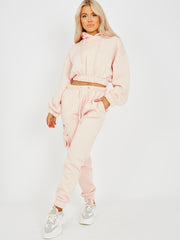 Coordenada de sudadera con capucha y jogger,