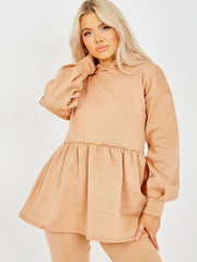 Peplum Filled Fleece coorden