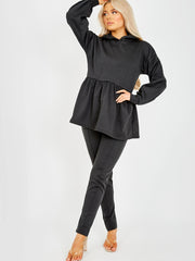 Peplum Filled Fleece coorden