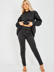 Peplum Filled Fleece coorden