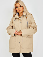 PU Coated Hooded Rain Mac