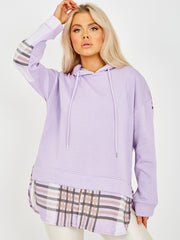 Verifique detallarse la sudadera con capucha de vellón