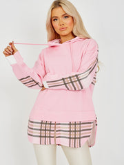 Verifique detallarse la sudadera con capucha de vellón