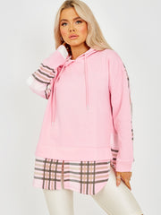 Verifique detallarse la sudadera con capucha de vellón