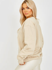 Gewone sweatshirt jumper