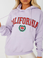 CALIFORNIA Graphic Fleece Hoodie