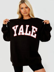 YALE Graphic Sweatshirt Jumper