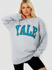 YALE Graphic Sweatshirt Jumper