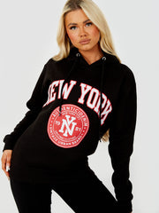 New York Graphic Fleece Hoodie