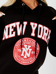 New York Graphic Fleece Hoodie