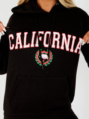 CALIFORNIA Graphic Fleece Hoodie