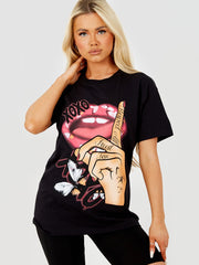 Respect All Graphic Printed T-Shirt