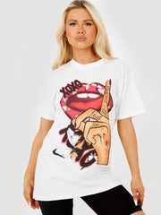 Respect All Graphic Printed T-Shirt