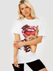 Respect All Graphic Printed T-Shirt