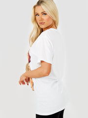 Respect All Graphic Printed T-Shirt