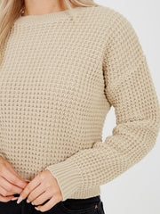 Visser gebreide getuigde trui