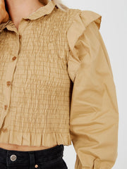 Shirted Rackdetail Kumpel Hemdbluse